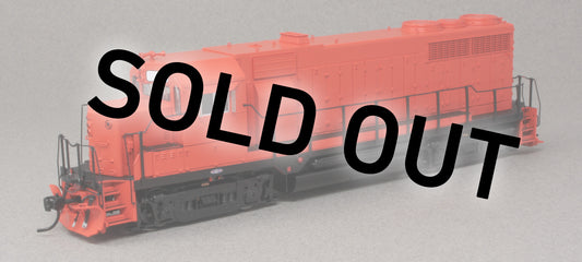 9195 EMD GP35 - Unlettered, Painted Orange - Stealth