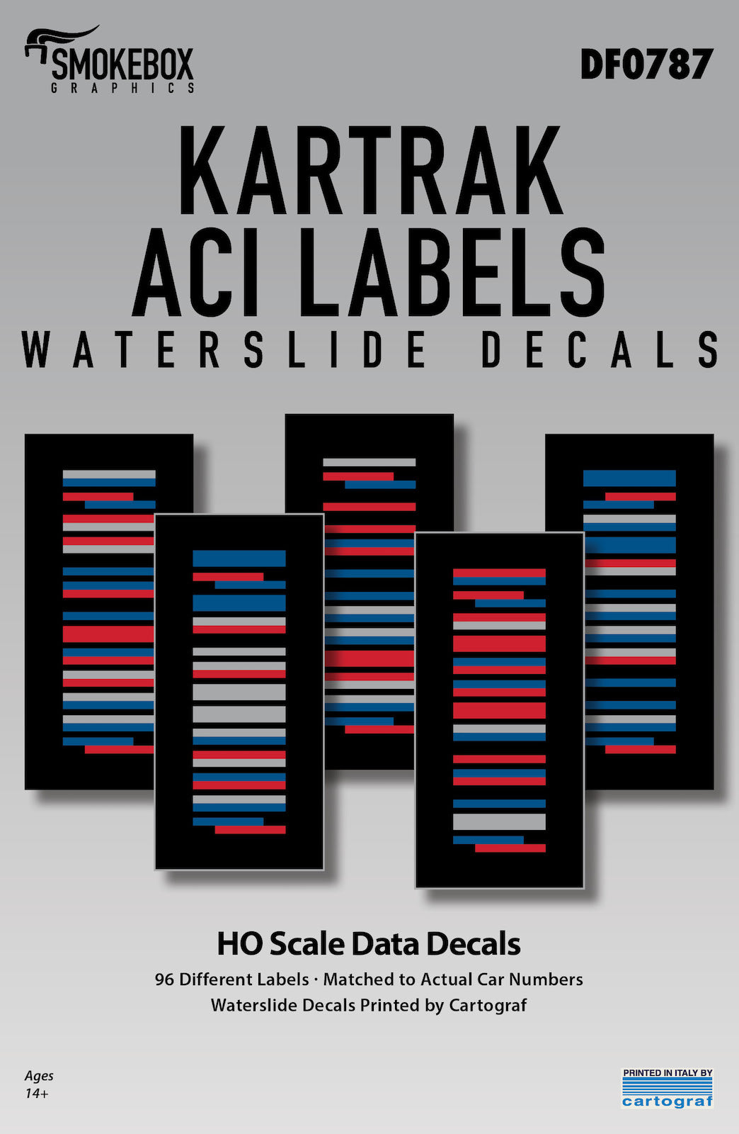 DF0787 Kartrak ACI Labels