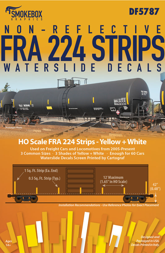 DF5787 Non-Reflective FRA 224 Strips