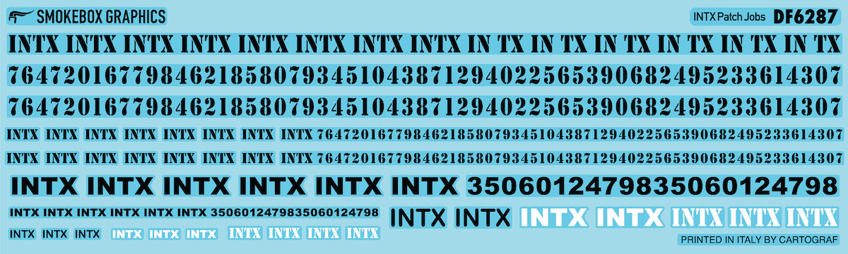 DF6287 INTX Patch Jobs