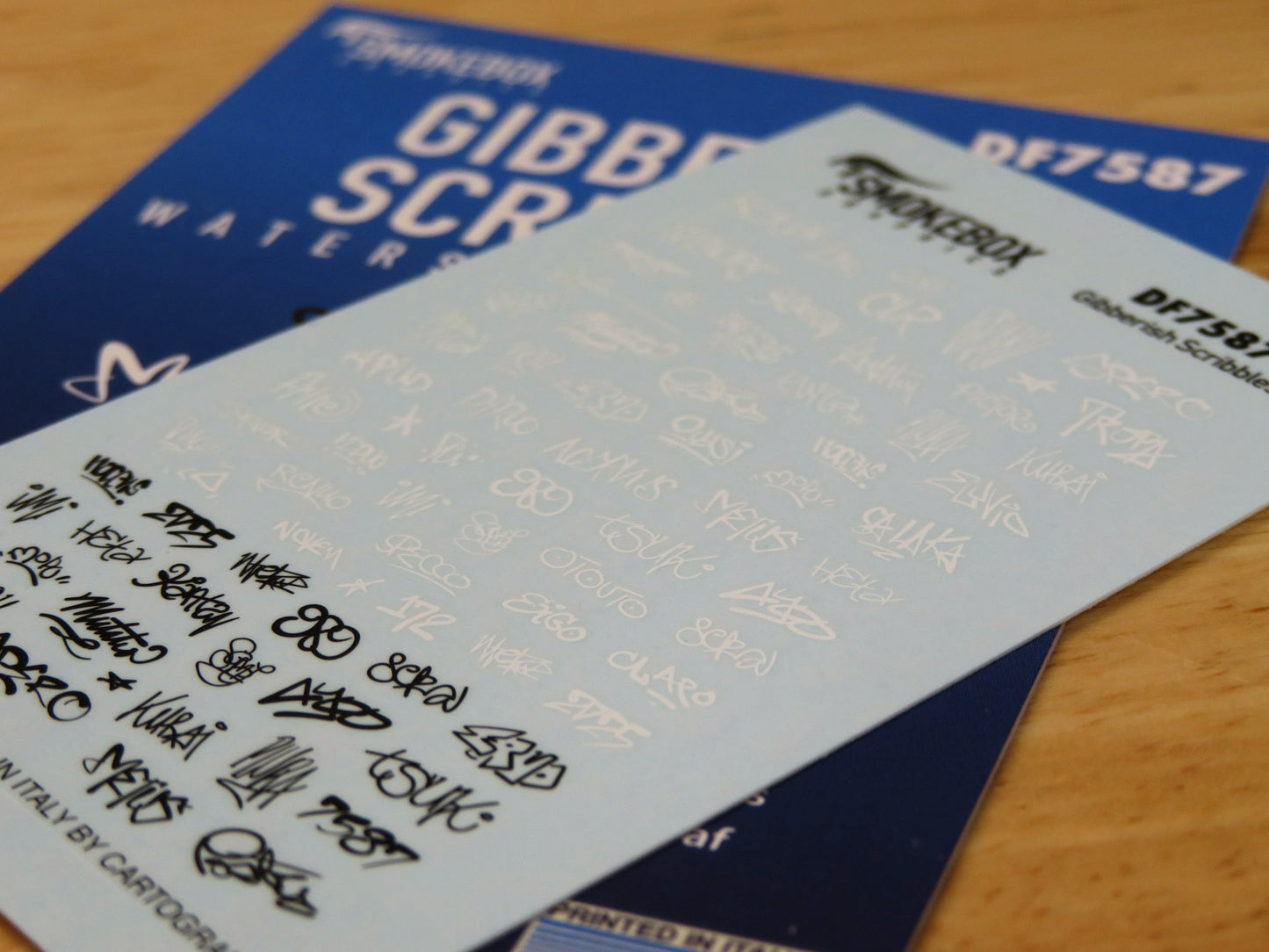 DF7587 Gibberish Scribbles