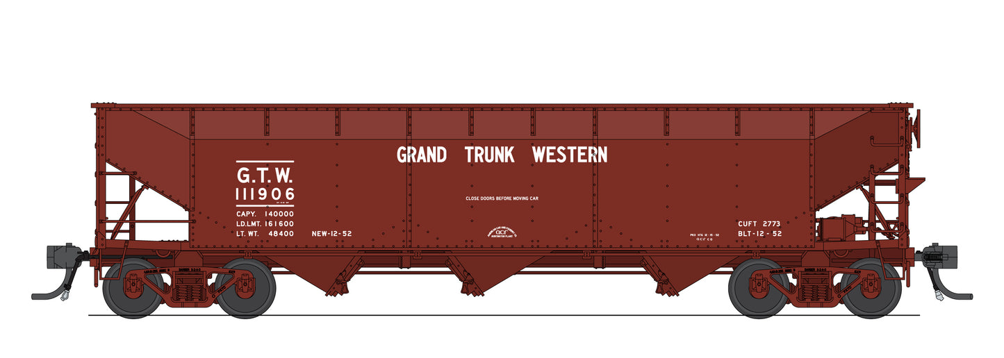 8134 Grand Trunk Western 70t AAR Hopper - #111906