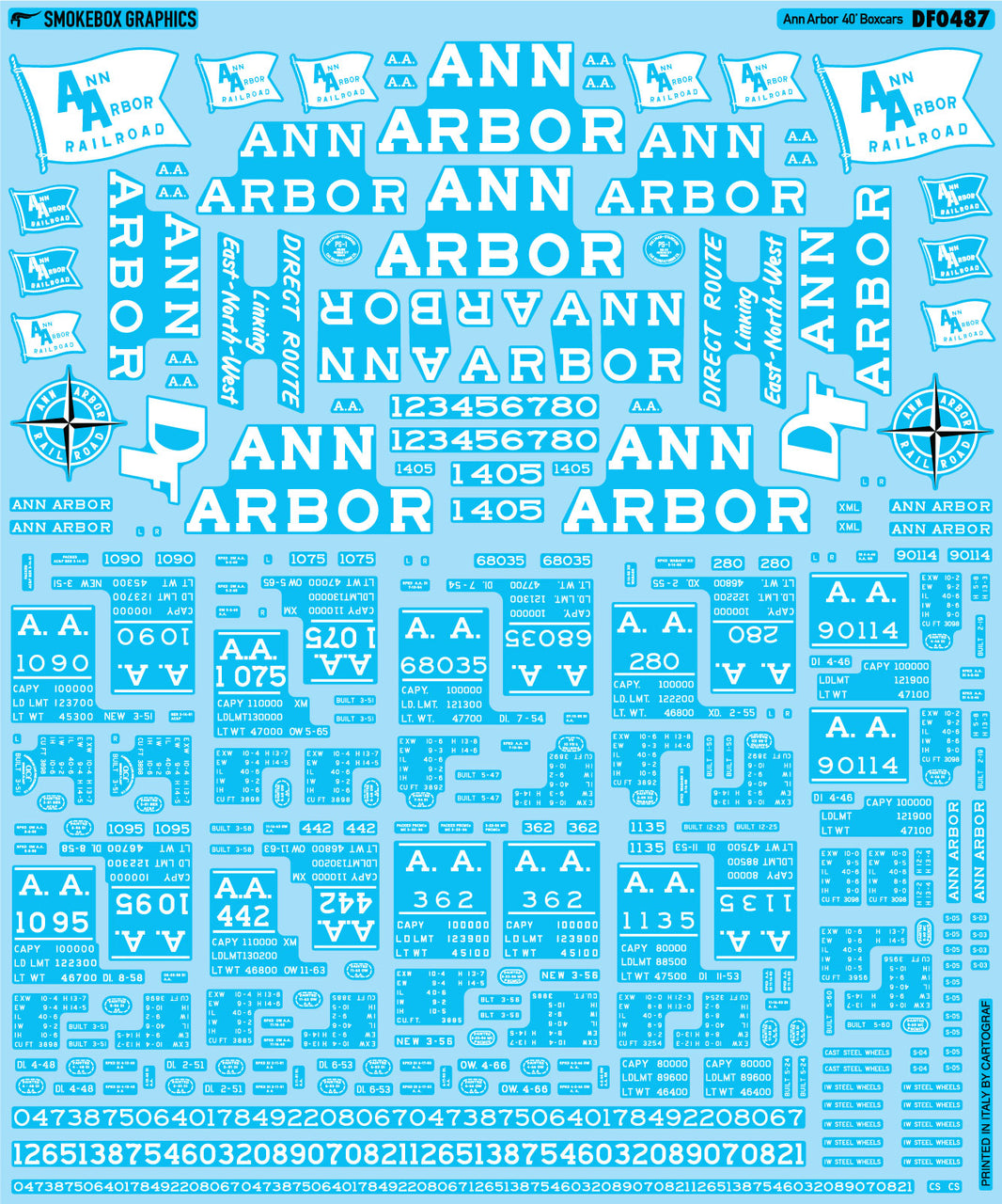 Waterslide Decals Page 2 Smokebox Graphics