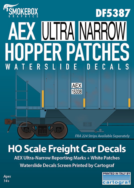 DF5387 AEX Ultra Narrow Hopper Patches