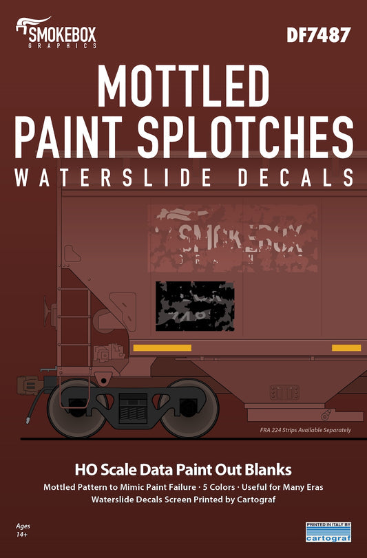 DF7487 Mottled Paint Splotches