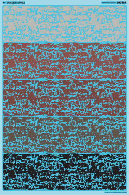 DF7487 Mottled Paint Splotches
