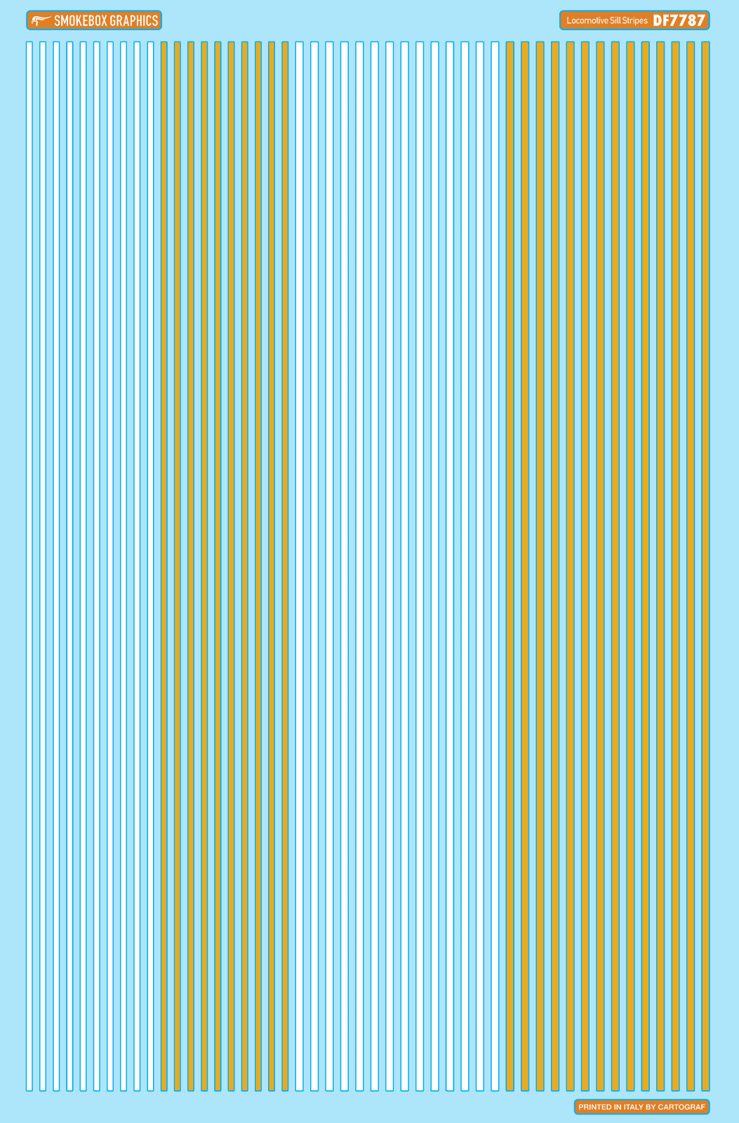 DF7787 Locomotive Sill Stripes