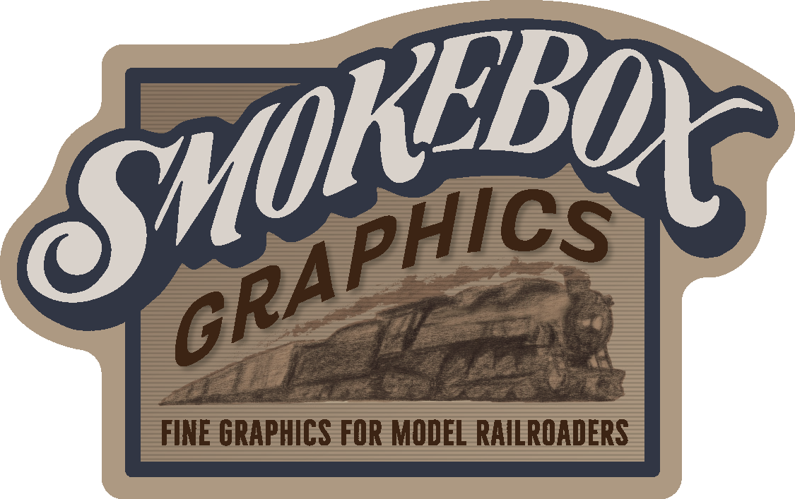 Smokebox Graphics Magnet - Steam Locomotive - Tan – Smokebox Graphics